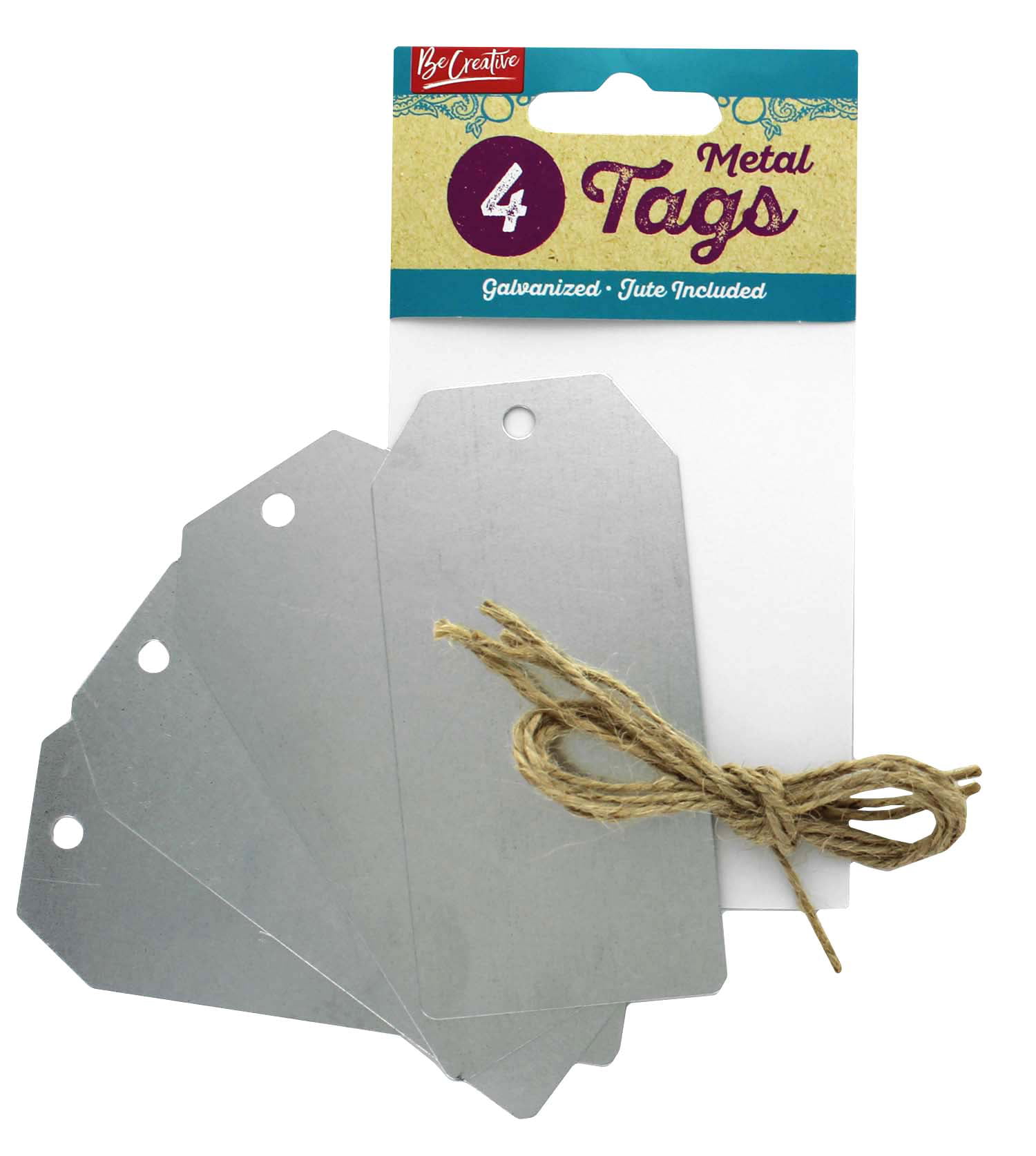Wholesale Metal Handmade Tags (4 packs) – Ikigai Fiber