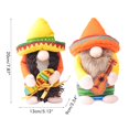thumbnail image 2 of Plush Elf Doll Festival Sin Rostro Old Man Doll Home Living Room Decoration 2021 Carnival Eigraketly HA041389-01, 2 of 6