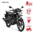 thumbnail image 1 of Motocicleta Doble Proposito Hero Hunk 150 150cc Negra, 1 of 4
