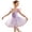 AB160 Purple, variant on Girls Floral Tulle Tutu Dresses Ruffled Sleeve Square Neck Dance Dress Tweens Lightweight Performance Ballet Dress Size 3-4 Years Blue