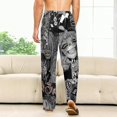 thumbnail image 3 of Himiko Toga Pajamas Pants 3D Printing Wide Leg PJ Pant Loungewear Casual Comfy Sleepwear Lounge Pants for Men Women4XL, 3 of 9