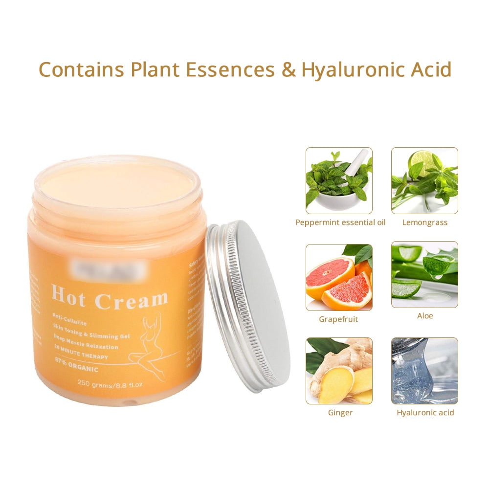 Suerbeaty 250ML Fat Burner Hot Cream Weight Loss Belly Slimming Fitness Sweet Body Cream
