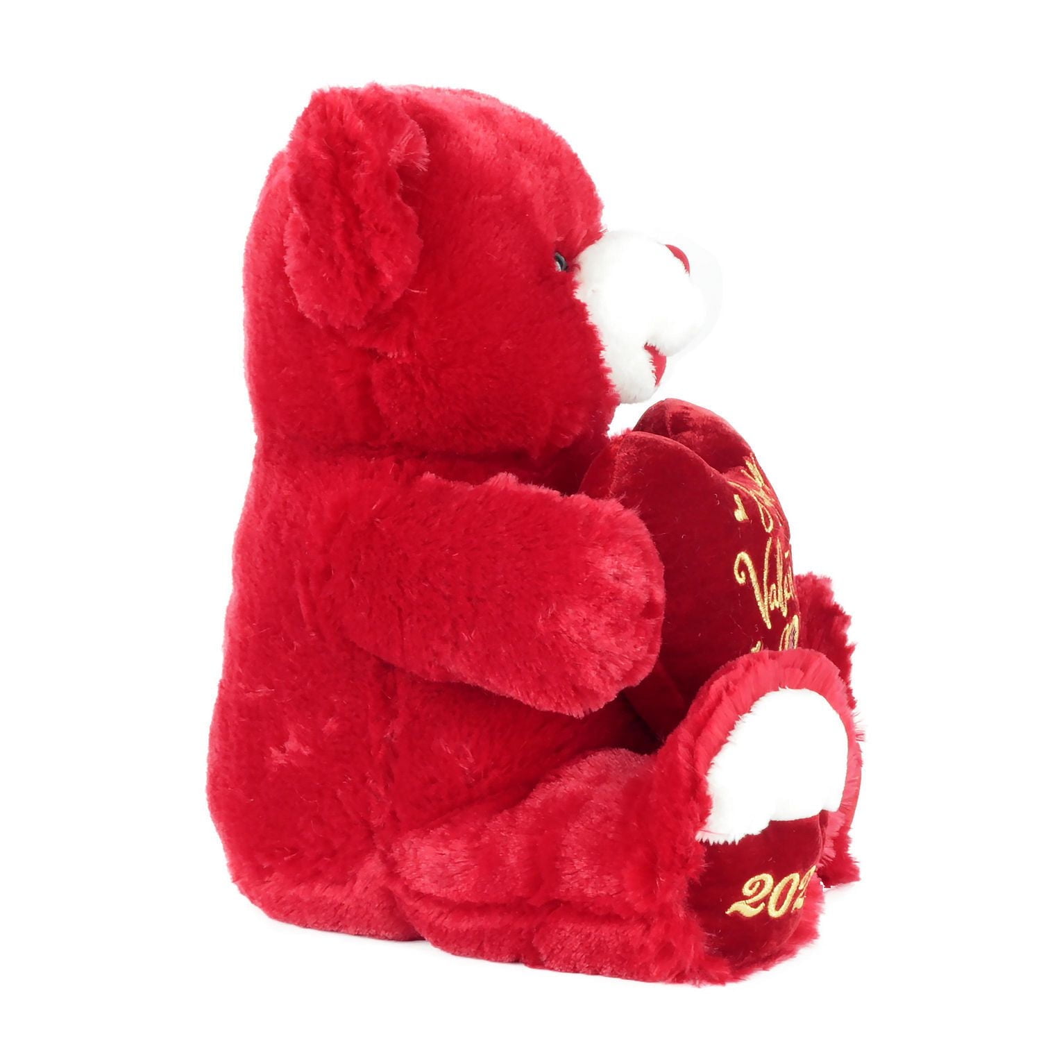 Way To Celebrate Valentine’s Day Large Sweetheart Teddy Bear 2021, Red