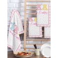 thumbnail image 2 of Easter Kitchen Dish Towels for Drying Dishes Set of 2, Spring Polka Dot Bunny Pink Plaid Checkered Waffle Weave Microfiber Hand Tea Bathroom Towels Quick Dry & Absorbent Towel 15.7x23.6, 2 of 7