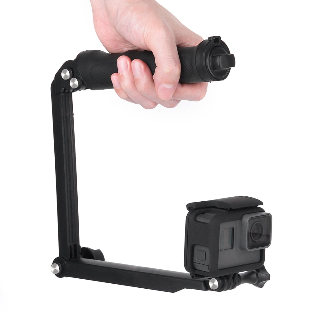 Farfi 3 Section Telescoping Pole Monopod Tripod Stand Selfie Stick For Gopro Hero 7 Walmart Com