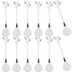 thumbnail image 3 of 12 piezas de acero inoxidable cuchara de cuchara de cuchara de acero inoxidable cóctel cuchara bebida cuchara de mezcla, 3 of 6