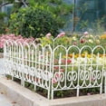 thumbnail image 5 of Cadancy Garden Fence Outdoor Border Edging Decorative Metal Fencing Panels for Yard Landscape Patio Flower Bed Barrier Lawn Pathway Walkway Driveway Decor Easy Install, 5 of 7