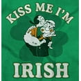 thumbnail image 2 of Popeye Kiss Me Im Irish St Paddys Day Sweatshirt for Men or Women Brisco Brands S, 2 of 6