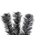thumbnail image 6 of Northlight Slim Tinsel Artificial Halloween Tree - 4' - Black - Unlit, 6 of 8