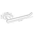 thumbnail image 3 of Moscow Series Polished Nickel Bathroom Toilet Paper Holder, 3 of 4