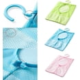 thumbnail image 1 of Bolsas de almacenamiento de malla para colgar, 6 piezas Bolsa de almacenamiento de malla para colgar Ropa Pinzas para ropa, 1 of 2