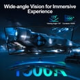 thumbnail image 2 of Gawfolk 45 Inch Ultrawide Curved Gaming Monitor, 200Hz 5K2K DQHD, Built-in Stereo Speakers, FreeSync G-Sync Compatible, HDMI 2.1/DP 1.4, 2 of 10
