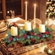 thumbnail image 4 of Giranda Decoraciones de Navidad Conos de Pino Anillo de Vela de Baya Roja Colgante Giranda 20x20cm para Decoraciones de Mesa de Navidad Del Gabinete de Cocina, 4 of 6