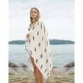 thumbnail image 2 of Yellow Bees Beach Towels Oversized Super Absorbent, Honeybee Geometric Hive Simple Pastoral Lightweight Bath Towel Quick Dry Sets For Bathroom/Pool/Rv Camping/Beach Play/Gym Room/Picnic 23"x47", 2 of 8