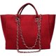 thumbnail image 1 of LHSHID Women Canvas Handbag Large Capacity Chain Tote Bag PU Handle Shoulder Bag, 1 of 5