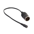 thumbnail image 1 of DYNWAVECA DC 12V 24V Car Charger Lighter Black Socket with Extension Cable 10A Max, 1 of 10