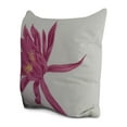thumbnail image 2 of Simply Daisy, 18" x 18" Hojaver, Floral Print Outdoor Pillow, Pink, 2 of 2