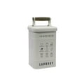 thumbnail image 4 of Maninstays White Small Laundry Powder Storage Canister with Lid, 4 of 7