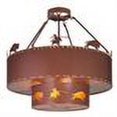 thumbnail image 2 of Meyda Tiffany 19011 8 Light 36" Wide Pendant - Rust, 2 of 2