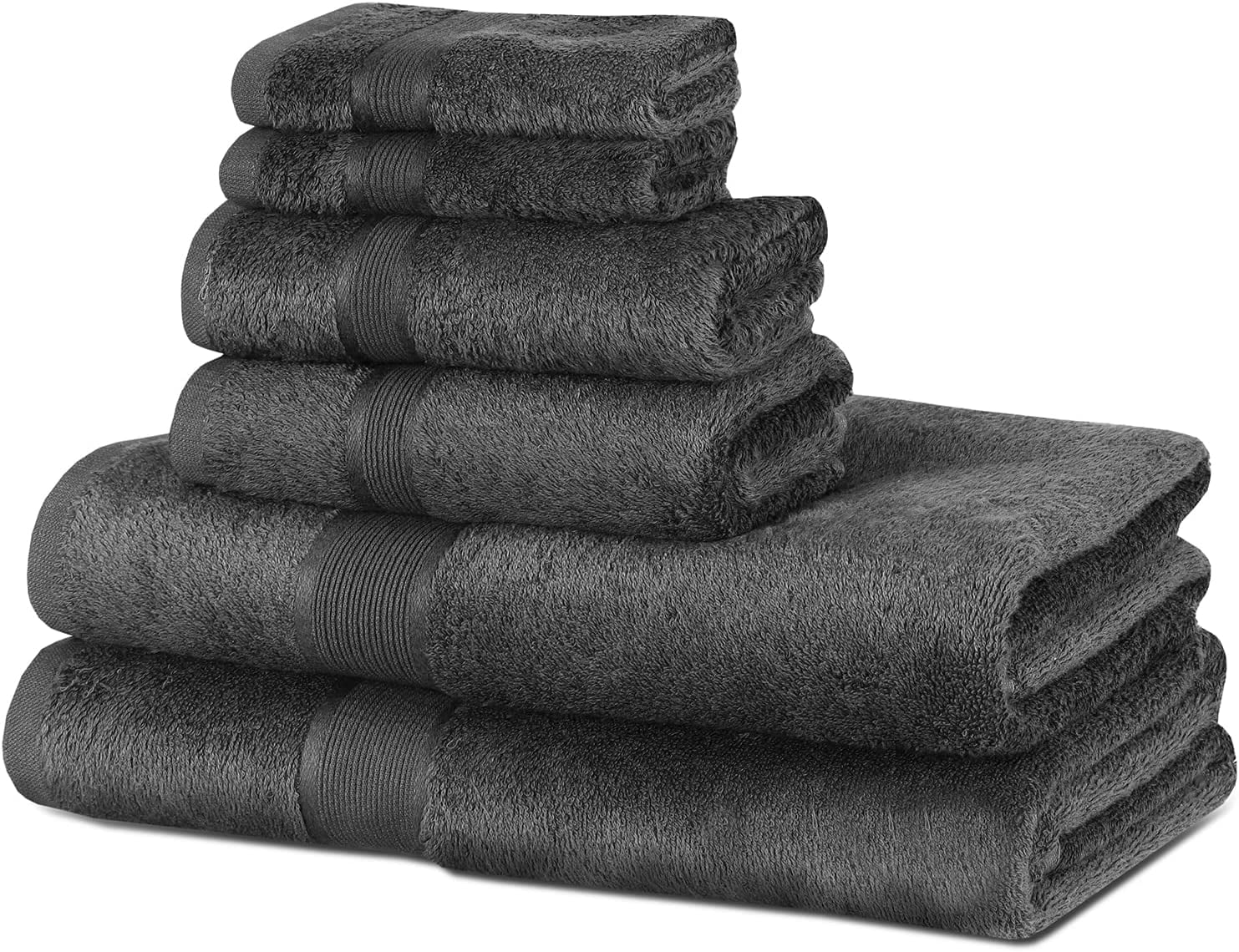 BLC 100 Cotton Bath Towels Pack Of 6, Hotel Quality Luxury Towel Set