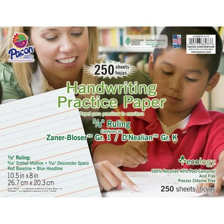 Pacon Handwriting Ream Grade 1&k 250ct