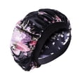 thumbnail image 1 of WIFKLSIIPG Large Printed Headband Nightcap Bohemian Turban Hat Satin Shower Cap, 1 of 2