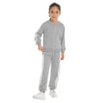 thumbnail image 2 of MSemis Kids Boys 2 Piece Tracksuit Jogger Sets Full Zip Hoodies Outfits Grey 4, 2 of 6