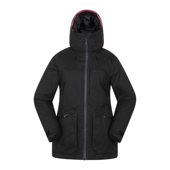 Mountain Warehouse Womens Verbier Textured Waterproof Ski Jacket