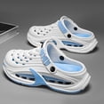 thumbnail image 6 of Bibifish Mens Womens Garden Clogs Tech Style Thick Sole Adjustable Heel Strap Slide Sandals Outdoor Beach Slippers, 6 of 8