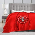 Flag of The Alabama Coushatta Tribe of Texas Throw Blanket for Couch 60