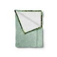 thumbnail image 2 of Garden Soft Flannel Fleece Throw Blanket, Vintage Wooden Swing in the Old House a Lemon Tree Summertime Theme, Cozy Plush for Indoor and Outdoor Use, 60" x 80", Yellow Green, by Ambesonne, 2 of 5