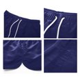 thumbnail image 4 of Boyscolos Mens Board Shorts Swimwear Summer Beach Swim Drawstring Shorts Surfing Sport Bathing Suit Athletic Gym Shorts Dark Blue XL, 4 of 6