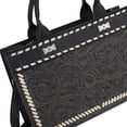 thumbnail image 4 of Montana West Vintage Western Handbag Exquisite Tooling, Unique Prints & Whipstitch Craftsmanship, Black, 4 of 6