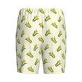 thumbnail image 2 of Lsque Corn Mens Sleep Pajama Shorts,Short Pajama Pants, Cotton Ultra-Soft Knit-4X-Large, 2 of 9