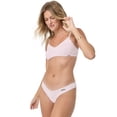 thumbnail image 5 of Kindly Yours Women’s Pointelle Dip-Front Thong Underwear, 3-Pack, Sizes XS-XXXL, 5 of 9