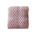 thumbnail image 2 of Fwttom Solid Color Flannel Blanket Gift Gift Velvet Conditioning Blanket Casual Cover Blanket Solid Color Blanket 39.37X27.55 Inches, 2 of 6