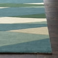 thumbnail image 5 of Livabliss Wool Rugs for Living Room, 2x3 Forum Modern Blue Area Rug, Bedroom Dining Room Home Decor Handmade Carpet (2' x 3'), 5 of 8