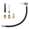 thumbnail image 2 of Bicycle Valve Air Hose 30cm Quick Inflator Pump Extension Tube Tire Inflation Pump Clamp Set Bike Valve Adapter Parts, 2 of 11