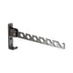 thumbnail image 2 of Tendedero plegable de pared | Tendedero de aluminio compacto para balcón, baño y dormitorio | Plateado, 2 of 6