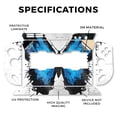 thumbnail image 3 of Glossy Glitter Gaming Skin Compatible With Lenovo Legion Go S (2025) - Butterfly Splash - Premium 3M Vinyl Protective Wrap Decal Cover - Easy To Apply | Crafted in the USA by, 3 of 9