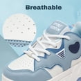 thumbnail image 3 of Yiomxhi Kids Roller Shoes, Girls Boys Sneakers with Wheels, Become Sport Sneaker for Birthday Christmas Children Gift, Adjustable Roller Skates Suitable for School Outdoor, 3 of 7