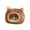 Coffee, variant on Feledorashia Cat Bed with Hanging Ball Pet Beds for Cats Cute Cat House with Ears Cozy, Soft and Breathable, Removable Cushion and Waterproof, Non-Slip Bottom for Small Cats and Dogs