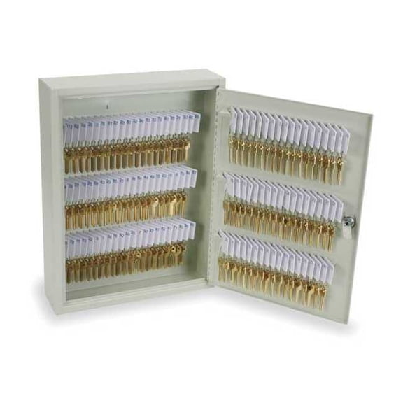 Manufacturer Varies Key Control Cabinet, Steel, Beige, 120 Key Capacity 2NET5