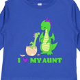 thumbnail image 4 of Inktastic I Love My Aunt Boys or Girls Long Sleeve Toddler T-Shirt, 4 of 5
