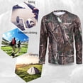 thumbnail image 2 of Camiseta de Manga Larga Hombre, Camiseta de Manga Larga para Hombres Ropa de Secado Rápido para Acampar Deportes Al Aire Libre, 3 Tama?os(M) Ecomeon no, 2 of 5