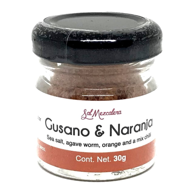 Condimento Sal De Naranja Y Gusano 30 Gr
