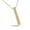 Gold, variant on Anxiety Whistle Necklace Natural Anxiety Relief Meditation JewelryStress Relief