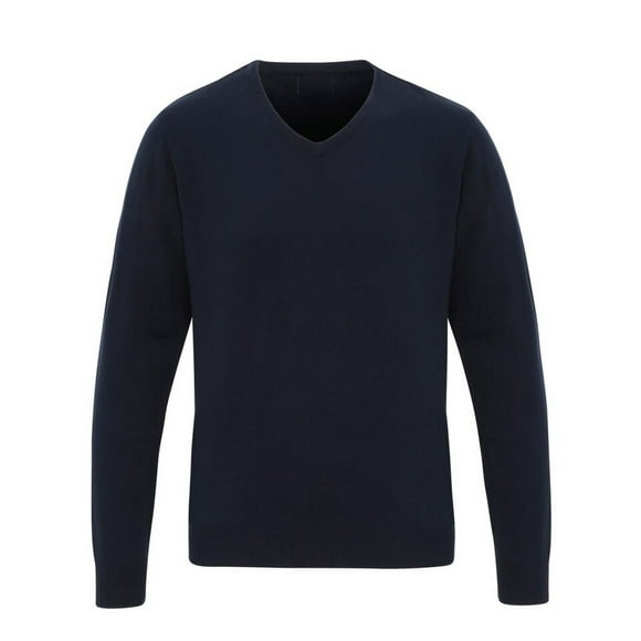 Premier Mens Essential Acrylic V-Neck Sweater