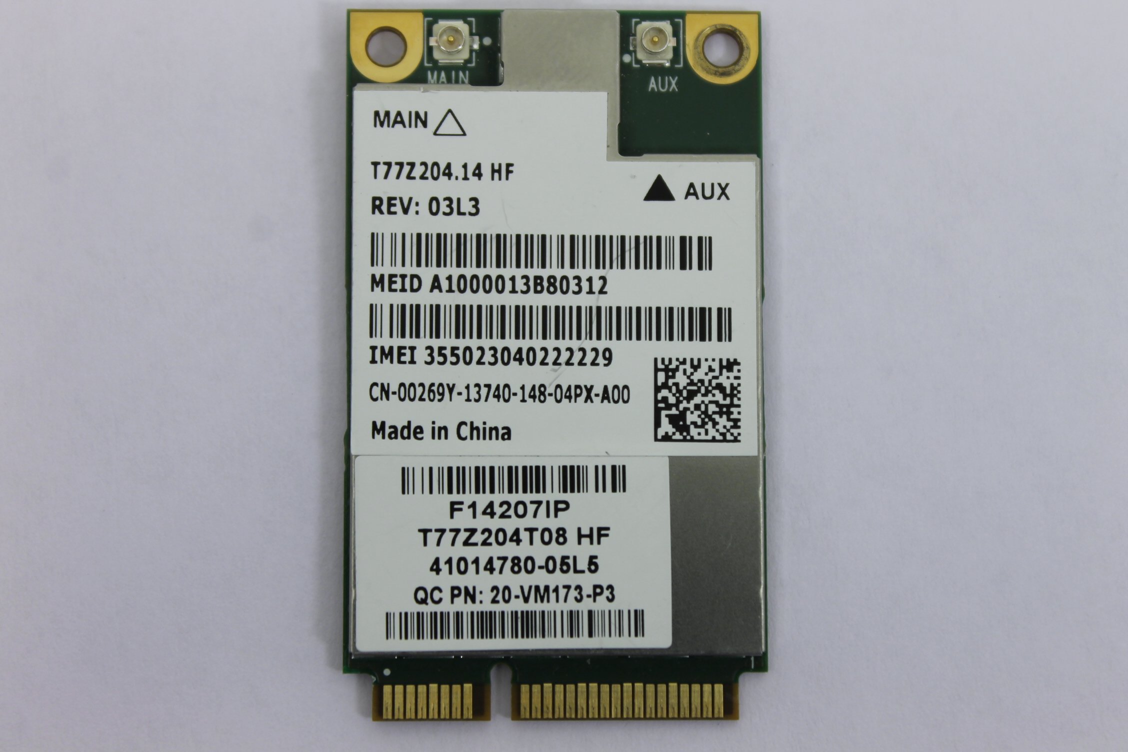 Dell 0269Y WWAN Cellular Mobile Broadband 5630 Wireless Card Latitude