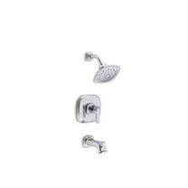KOHLER Numista Single Handle 3-Spray Wall-Mount Tub and Shower Faucet with 1.75 GPM in. Polished Chrome (Valve Included)